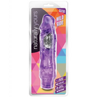 Blush Naturally Yours Wild Ride Realistic 9 in. Vibrating Dildo Purple in retail packaging