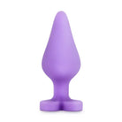 Blush Naughtier Candy Hearts Fuck Me Purple - Butt Plug