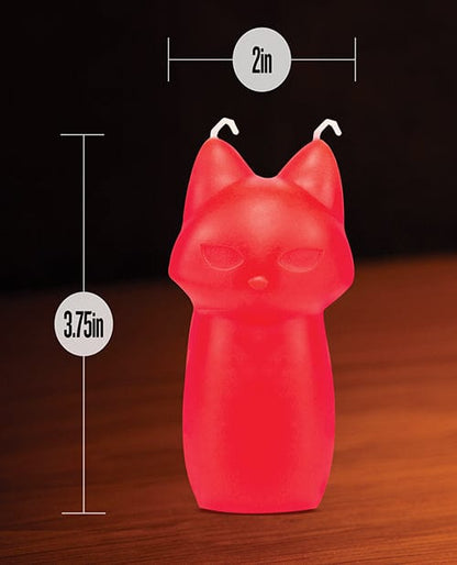 Blush Novelties Dripping Candle Red Temptasia Fox Drip Candle by Blush at the Haus of Shag