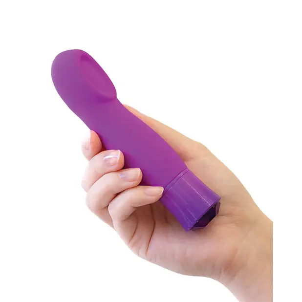 Blush Oh My Gem Charm Rechargeable Warming Silicone Cupped Vibrator Amethyst - Wearable Vibrator