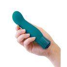 Blush Oh My Gem Fierce Rechargeable Warming Silicone G-Spot Vibrator Blue Topaz - Fantasy Vibrator