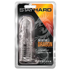 Blush Performance ’Enter The Dragon’ textured male enhancement sleeve in clear retail packaging