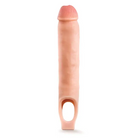 Blush Performance Plus 11.5 in. Silicone Cock Sheath Penis Extender Sling Beige - Penis Extenders