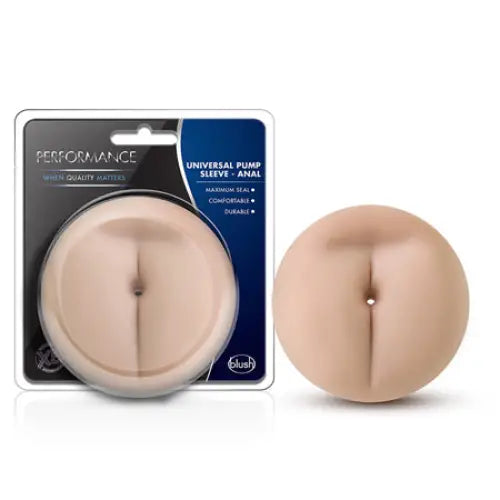 Blush Performance Universal Pump Sleeve Anal Beige - Manual Stroker