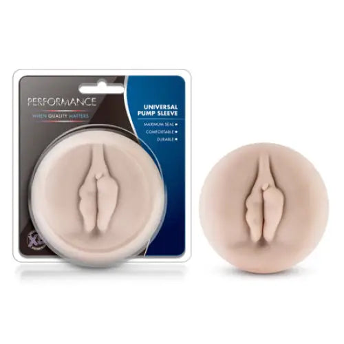 Blush Performance Universal Pump Sleeve Vagina Beige - Manual Stroker