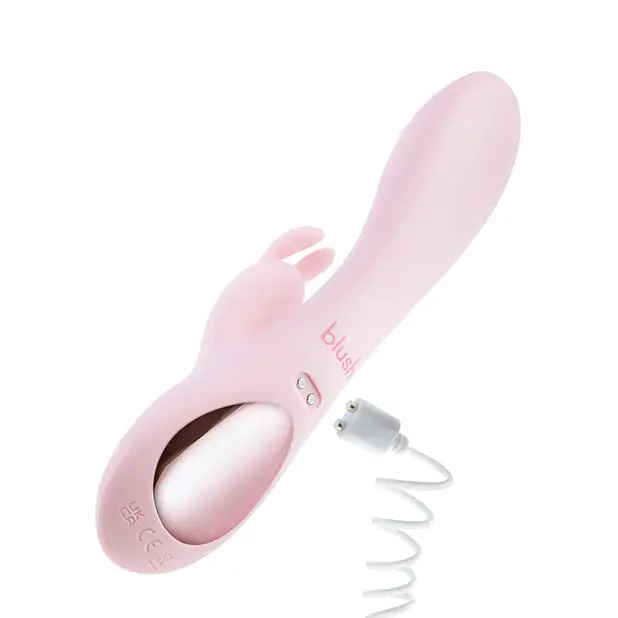 Blush Play With Me Fairy Flutter Rabbit Vibrator - Pink - Vibrators