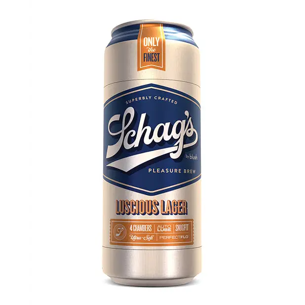 Blush Schag’s Luscious Lager Self-Lubricating Stroker Frosted - Manual Stroker