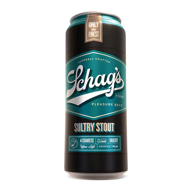 Blush Schag’s Sultry Stout Self-Lubricating Stroker Frosted - Manual Stroker