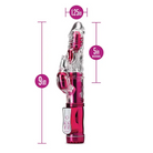 Blush Sexy Things Frisky Rabbit Dual Stimulation Vibrator Pink - Rabbit