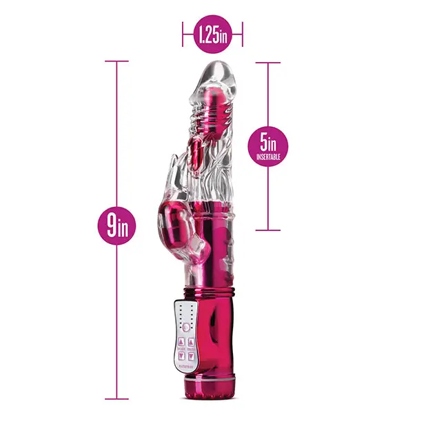 Blush Sexy Things Frisky Rabbit Dual Stimulation Vibrator Pink - Rabbit