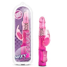 Blush Sexy Things Romping Rabbit Dual Stimulation Vibrator Fuchsia - Rabbit