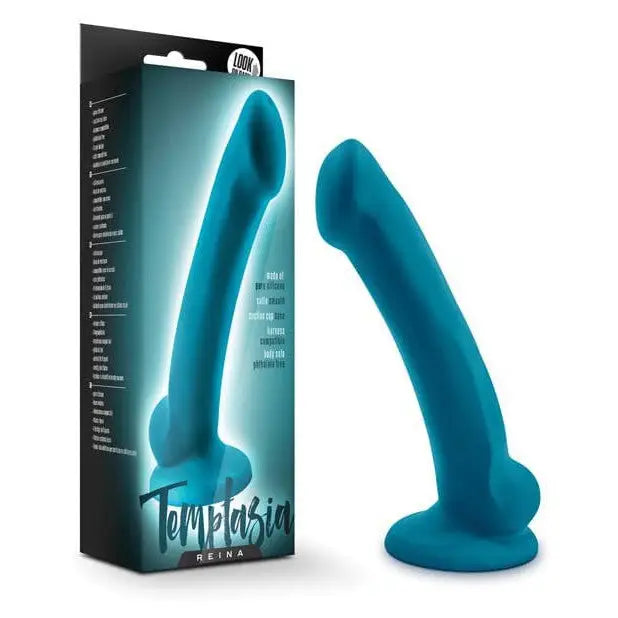 Blush Novelties Strap Ons Blush Temptasia Reina - Teal at the Haus of Shag