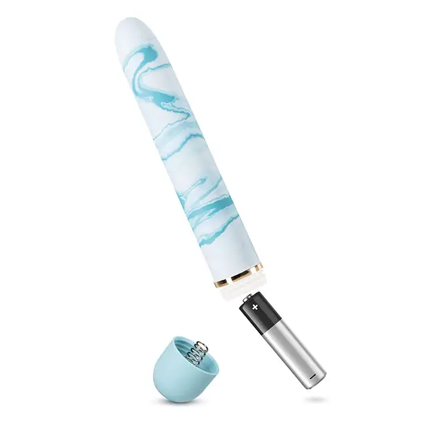 Blush The Collection Blueberry Haze Slimline Vibrator Blue - Plain Vibrator