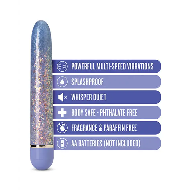 Blush The Collection Etherial Slimline Vibrator Periwinkle - Plain Vibrator