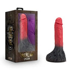 Blush The Realm Lycan 10.5 in. Silicone Lock On Fantasy Werewolf Dildo Red - Fantasy Dildo