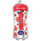 Bright red Blush Vive Pop Vibe Bullet Vibrator with floral packaging, uses AAA battery