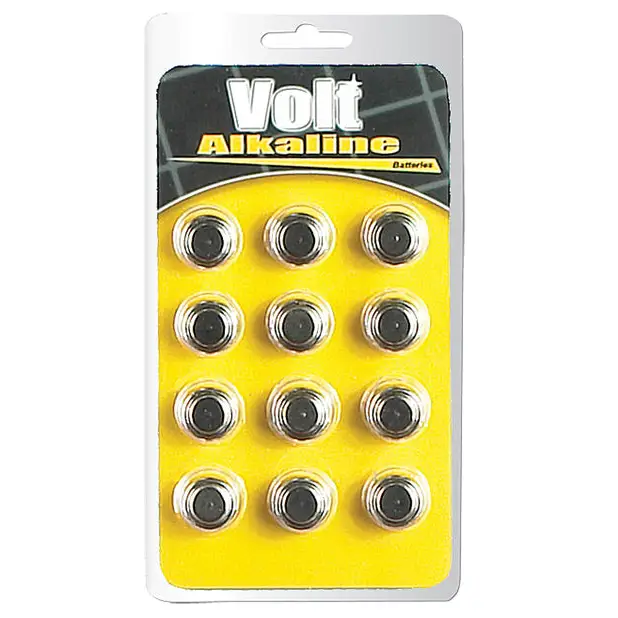 Blush Volt Alkaline AG-13 / LR44 Batteries 12-Pack - Batteries