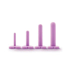 Blush Wellness Dilator Kit - Purple: Set of silicone dilators in ascending sizes