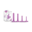 Blush Wellness Dilator Kit - Purple silicone dilators in graduated sizes with packaging