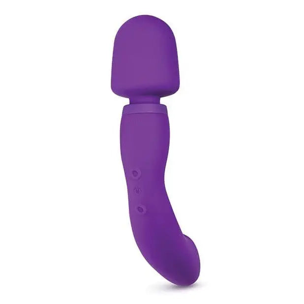 Blush Novelties Massage Products Blush Wellness Dual Sense Double Ended Massager - Purple at the Haus of Shag