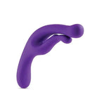 Purple Blush Wellness G Wave massager with curved shape and bulbous ends for effective use