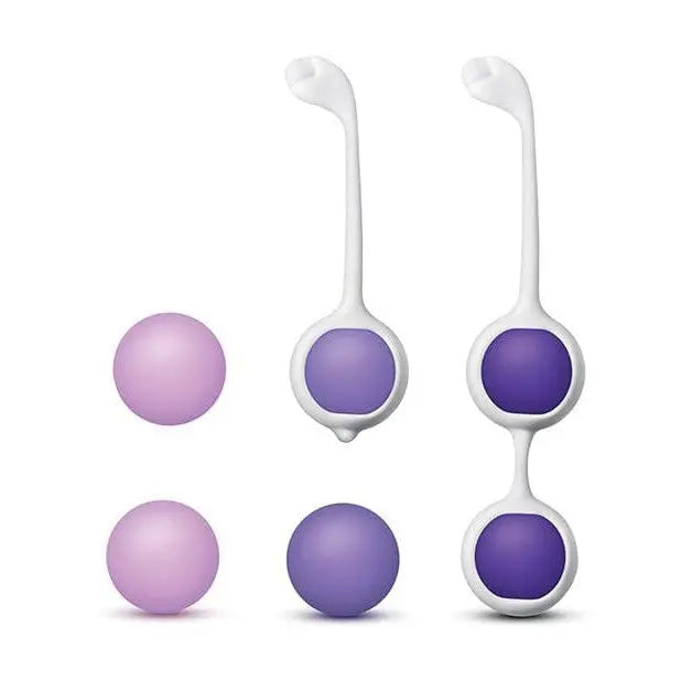 Blush Novelties Sexual Enhancers Blush Wellness Kegel Training Kit - Purple at the Haus of Shag