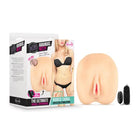 Blush X5 Men Amanda’s Kitty Dual Entry Masturbator with Remote-Controlled Bullet Vibrator