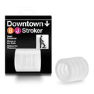 Blush X5 Men Downtown BJ Stroker Oral Enhancer Clear - Manual Stroker