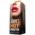 Blush X5 Men Jasmine’s Hot Mouth Oral Stroker Beige - Manual Stroker