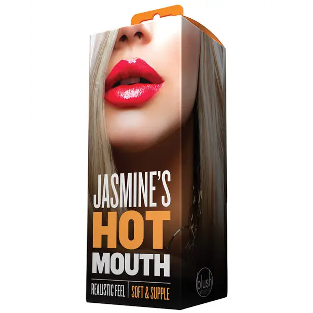 Blush X5 Men Jasmine’s Hot Mouth Oral Stroker Beige - Manual Stroker