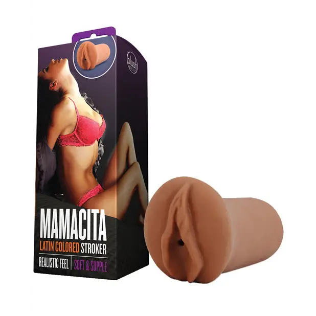 Blush X5 Men Mamacita Vagina Stroker Tan - Manual Stroker