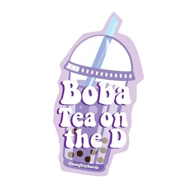 Boba D Naughty Sticker - Pack Of 3 - Stickers