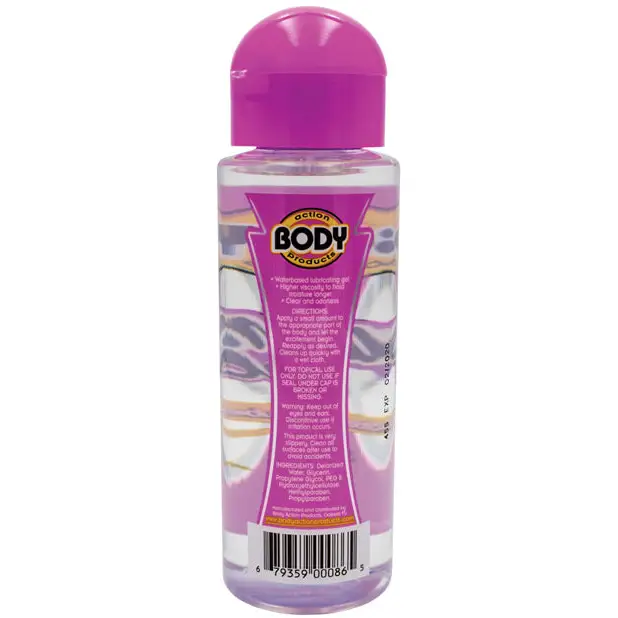 Body Action Supreme Water Based Gel Lubricant - Water Based Lubricant