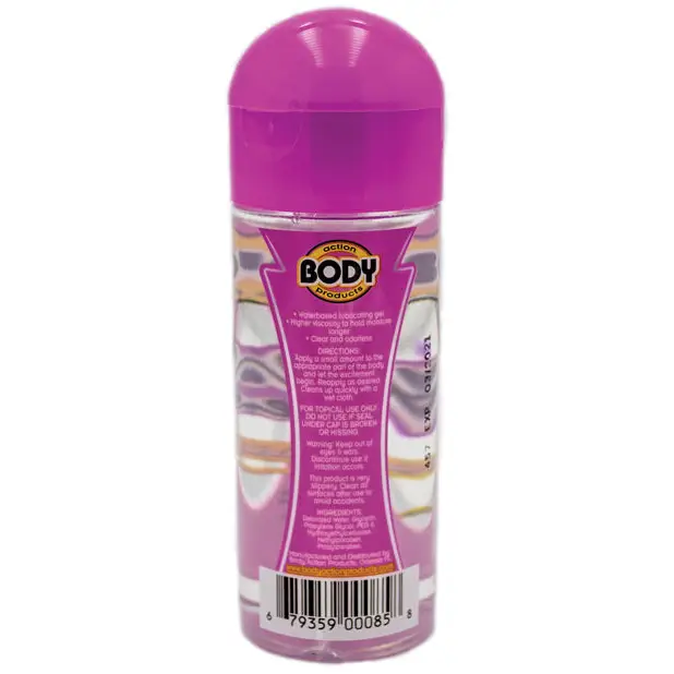 Body Action Supreme Water Based Gel Lubricant - Water Based Lubricant