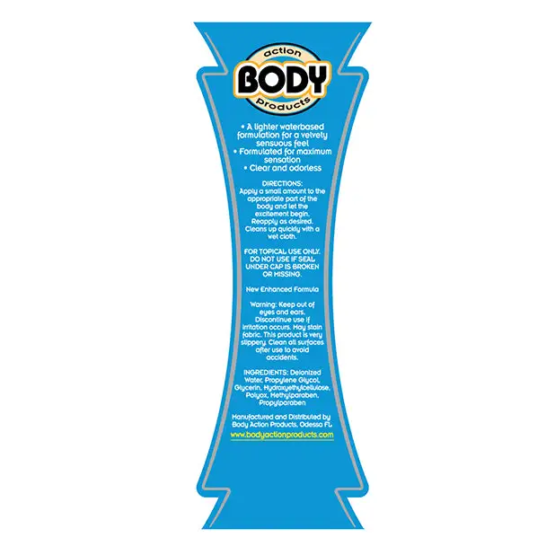 Body Action Ultra Glide Water Based Lubricant 4.8 fl oz - Lubricants and Toy Cleaners