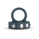 Boners Snap Cock & Balls Strap - Black - Cock Ring