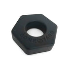 Black rubber Boneyard Bust A Nut Cock Ring for enhanced performance and comfort