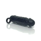 Boneyard Meaty Cock Extender - Black Plastic Pipe with Metal Handle for Enhanced Experience