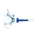 Blue and white Boneyard Skwert 1 Piece Water Bottle Enema Adapter for effective cleansing