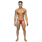 Male Power Thong L/XL Bong Thong Red at the Haus of Shag