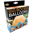 Boobie Balloon 6pc - Party Games Gifts & Supplies