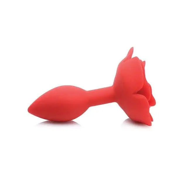 Booty Bloom Silicone Rose Anal Plug shaped like a fox tail, perfect for intimate fun