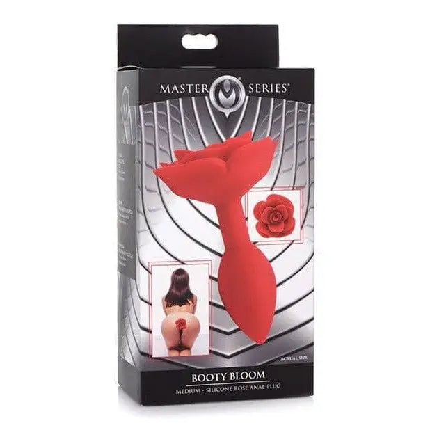 Booty Bloom Silicone anal plug shaped like a rose for a floral and fun intimate experience