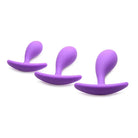 Frisky Plug Booty Poppers Silicone Anal Trainer Set at the Haus of Shag