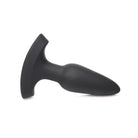 Booty Sparks Laser ’Fuck Me’ Anal Plug w Remote - Black Silicone T-Shaped Base