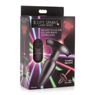 Booty Sparks Laser ’Fuck Me’ plug w remote showing vibrant laser light effects