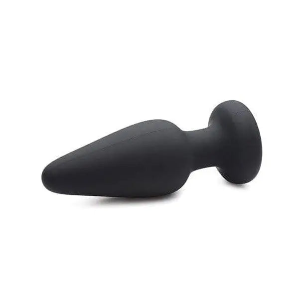 Booty Sparks Silicone Light Up Anal Plug with tapered shape and flared base