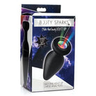 Booty Sparks Silicone Light-Up Anal Plug with Vibrant LED Patterns for Sensual Nighttime Play