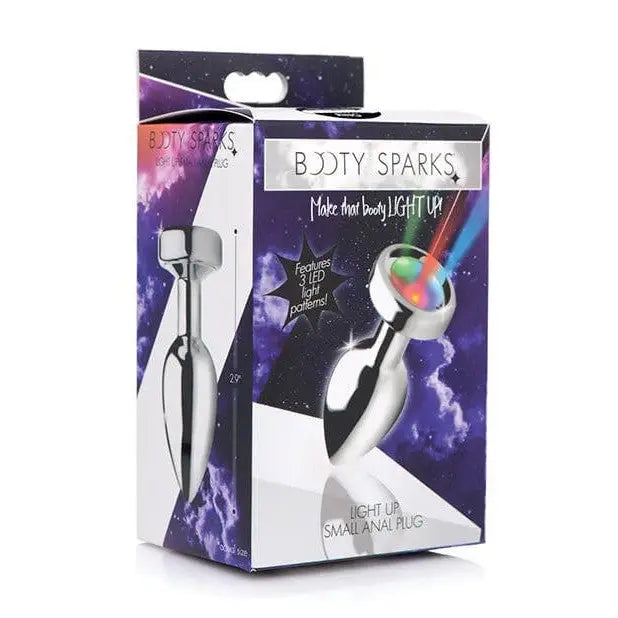 Bootysparks Light Up Anal Plug with The Body Shop Body Spray and Unicorn in the Box