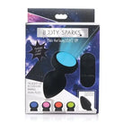 Bootysparks Silicone Vibrating LED Plug with multiple color options and remote control